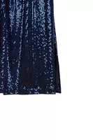 Midnight Blue Micro Sequin Shirtdress  image