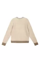 Oatmeal and Camel Sweater image