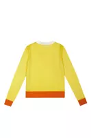 Sunny Yellow and Ivory Sweater image