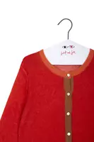 Flame Red Cardigan  image