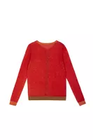 Flame Red Cardigan  image