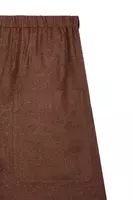 Pantaloni melange marrone cioccolato image