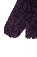 Grape Faux Fur Jacket image