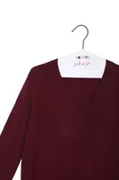 Wine Cashmere Sweater  image