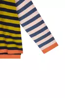 Contrast Striped Sweater  image