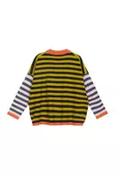 Contrast Striped Sweater  image