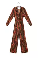 Metallic Floral Fern Jumpsuit  image