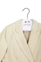 Ivory Corduroy Blazer  image