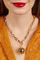 Globe Chain Necklace  image