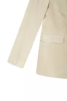 Ivory Corduroy Blazer  image