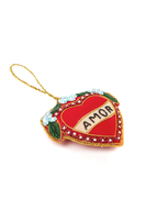 'Amor' Embellished Heart Decoration  image