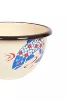 Koi Enamel Bowl image