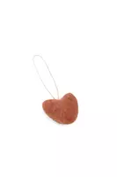 Camel Mini Felted Heart Ornament  image