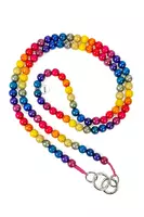 Rainbow Beaded Phone Chain  image