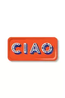 Orange Ciao Rectangular Tray  image