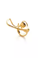 Swirl Two Finger Ring  image