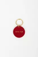 Have Fun Ruby Red Keychain  image