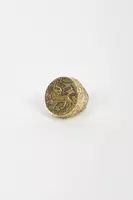 Sagittarius Engraved Signet Ring image