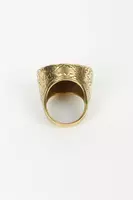 Aries Engraved Signet Ring image