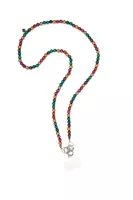 Jewel Tone Beaded Phone Chain  image