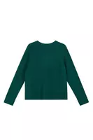 Maglione in Cachemire Verde Bottiglia image