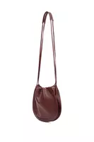 Borsa a Tracolla con Coulisse Bordeaux image