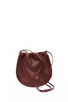 Borsa a Tracolla con Coulisse Bordeaux image