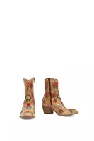 Love and Roses Embroidered Ankle Boots  image