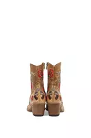 Love and Roses Embroidered Ankle Boots  image