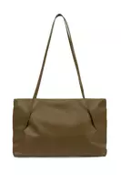 Borsa Tote in Pelle Verde Kaki image