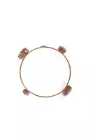 Sparkly Pastel Toned Bangle Bracelet  image