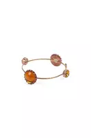 Brandy Toned Bangle Bracelet  image