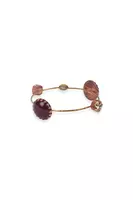 Wine and Honey Bangle Bracelet  image