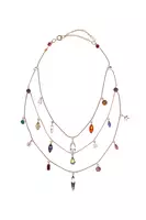 Collana con Gocce Arcobaleno image