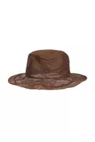 Chocolate Brown Organza Sunhat  image