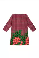 Vegetable Patch Embroidered Stripe Overcoat image