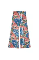 Garden Print Cropped Trousers  image