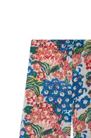 Garden Print Cropped Trousers  image