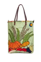 Borsa Tote con Ortaggi image