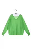 Apple Green Oversized Sweater  image