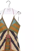 Bold Striped Silk Sundress image