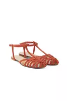 Brick Suede Closed Toe Sandals  image