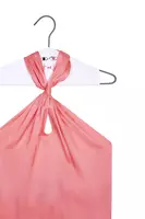 Coral Pink Halterneck Top image