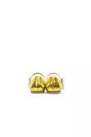 Silver and Yellow Gold Colourblock Ballerinas image