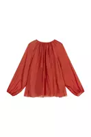 Brick Chiffon Blouse image