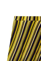 Sulphur Yellow Striped Jersey Skirt  image