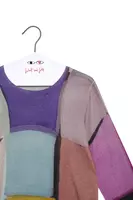 Maglione con Stampato Rettangolare dai Toni Tenui image