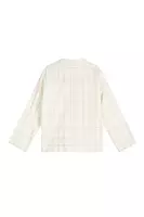 Ivory Check Oversized Jacket image