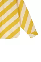 Sunshine Yellow Diagonal Striped Shirt  image