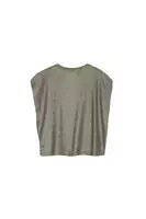 Sage Green Metallic T-Shirt  image